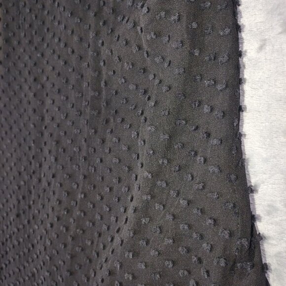 J Crew‎ Women Black Eyelet Sleeveless Dress Size00 Mini Classic Textured Capsule - Picture 2 of 10